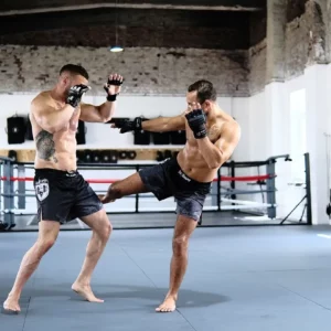 Sparring Lowkick beim MMA/Allkampf - KSG